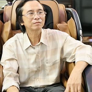 chu Binh quan 12 Đánh giá ghế massage Dr.Care của chú Bình - Quận 12